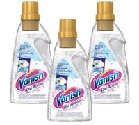 Vanish Lot de 3 x 750ml Gel Détachant Oxi Action Blanc