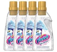 Vanish Lot de 4 x 750ml Gel Détachant Oxi Action Blanc