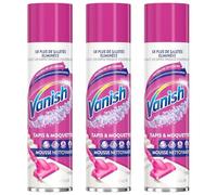 Vanish Mousse Nettoyant Tapis Moquettes - Lot de 3x600ml