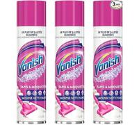 Vanish Mousse Nettoyant Tapis Moquettes - Lot de 3x600ml