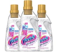Vanish Oxi Action Booster de Blancheur - Détachant Textile & Raviveur de Blancheur - Lot de 3 Gels 750ml