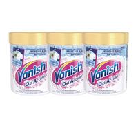 Vanish Oxi Action Booster de Blancheur - Détachant Textile & Raviveur de Blancheur - Poudre efficace dès 20° - lot de 3 x 470g