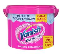 Vanish Détachant Oxi Action Poudre – Efficace dès 20° – Pot de 2,7 kg