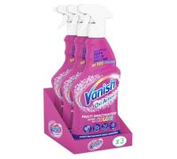 Vanish Oxi Action Multi Détachant Spray Pré-Tractant Sans Eau de Javel, 3 Boîtes de 725 ml de Multi Détachant Spray Pré-Traitant Sans Eau de Javel