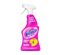 Vanish Oxi Action Pré-traitement pour les taches tenaces, spray détachant pour tissu, efficace sur plus de 100 taches, formule sans chlore, sans javel, sans danger pour les tissus quotidiens, 500 ml,