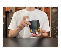 Vanishing Cube Super Visuel Cube Magic Tricks Illusions Close Up Magic Props Gimmicks Magician Stage Magia