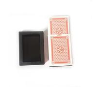 Vanishing Étui à cartes Tour de magie - Disappearing Deck Illusion Box Prop for Stage and Close-Up Performance - 9,5 x 7 cm Paper Gimmick