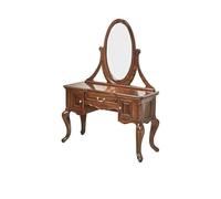Vanité Maquillage Coiffeuse en Bois de Campagne Meubles Coiffeuse Chambre à Coucher rétro Table Vanité