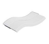 Vanitopaz Matelas en mousse moyennement souple - 100 x 200 x 16 cm - Matelas roulé réversible pour lit d'appoint - Respirant avec housse lavable - Pour lit double - Chambre à coucher