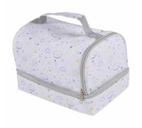 Vanity 2 Compartiments pour Bébé "Ciel" 23cm Blanc