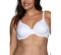 Vanity Fair Beauty Back Smoothing Bra, Minimizes Bust Line 1.5", Non Padded Cups Up to H Soutien-Gorge minimisant, Étoile Blanche, 38FF Femme
