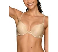 Vanity Fair Extreme Ego Boost 2131101 Soutien-Gorge Push-up, Opaque, Jacquard Beige, 38B Femme