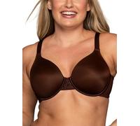 Vanity Fair Full Figure Beauty Back Smoothing Bra, 4 Way Stretch Fabric, Lightly Lined Cups Up to H Soutien-Gorge, Opaque, Armature : Cappuccino, 95D Femme