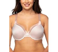 Vanity Fair Illumination Full Figure Zoned-in Support Bra, Lightly Lined Cups Up to DD Soutien-Gorge, Transparent, Quartz Transparent, 100D Femme