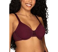 Vanity Fair Soutien-Gorge Amincissant lissant Le Dos pour Femme, minimise la Ligne de Poitrine jusqu'à 3,8 cm, Bonnets Non rembourrés jusqu'à H, Prune sophistiquée, 100E