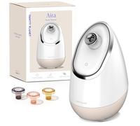 Vanity Planet Aira Ionic Nettoyeur de pores pour le visage Beige avec buse réglable, réservoir d'eau avec 3 paniers d'huiles essentielles