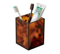 Vanity Tray - Acrylic, 11x4.3x1.37in Sink Tray Stylish Organizer | Durable Decorative Countertop, Tortoiseshell Bathroom Trays for Bathroom, Bedroom, Entryway, Home, Gifting