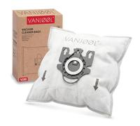 Vanjool® Lot de 10 sacs d'aspirateur pour Miele G/H/N - Convient pour Classic C1, Complete C2 & C3, Moulinex & Weltstar - 10 sacs d'aspirateur + 2 filtres - Filtration 5 couches, haute puissance