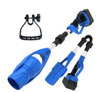 Vankaria Souffleur Batterie 21V sans Fil, Vitesse de 63 m/s Débit de Souffleur de Jardin sans Balai 400W Compact pour Pelouse Terrasse Trottoir Garage Design Pliable en