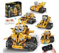 Vankarr Robot Technique pour Enfants 5 en 1 Jouet de Construction avec App Programmable & Télécommande, Jouet RC pour Enfants de 12+ Ans garçons Filles (269+Pcs)