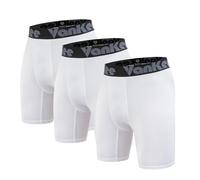 VanKee Compression Shorts Pantalon De Compression pour Hommes Séchage Rapide Conception en Maille Transfert d'Humidité Convient pour Le Cyclisme Football Fitness