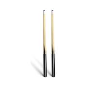 VANLAN Lot de 2 Mini queues de Billard en Bois Dur de 48,3 cm pour Enfants