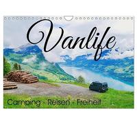 Vanlife; Camping - Freiheit - Reisen (Wandkalender 2026 DIN A4 quer), CALVENDO Monatskalender: Wohnmobil, Bulli oder Kastenwagen: das "Vanlife-Gefühl" macht süchtig.