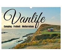 Vanlife, Camping - Freiheit - Weiterreisen (Wandkalender 2026 DIN A3 quer), CALVENDO Monatskalender: Wohnmobil, Bulli oder Kastenwagen: das "Vanlife-Gefühl" macht süchtig.