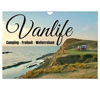 Vanlife, Camping - Freiheit - Weiterreisen (Wandkalender 2026 DIN A4 quer), CALVENDO Monatskalender: Wohnmobil, Bulli oder Kastenwagen: das "Vanlife-Gefühl" macht süchtig.