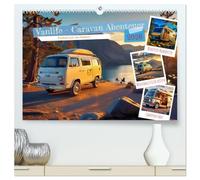 Vanlife - Caravan Abenteuer (hochwertiger Premium Wandkalender 2026 DIN A2 quer), Kunstdruck in Hochglanz: Entflieh dem Alltag, entdecke die Welt auf ... dein Zuhause dort, wo die Sonne untergeht.