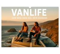VANLIFE - Ton chemin. Votre destination. Ta maison., Version française (Calendrier mural 2026 DIN A3 portrait), Calendrier CALVENDO mensuel