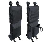 Vanlison Lot de 2 Sacs de Garde-Boue pour VTT, Sacs de Selle Amovibles, Sacs de Moto résistants à l'eau, compatibles avec Sportsman Scrambler TRX FourTrax Outlander Grizzly UTV - Sac de Rangement à