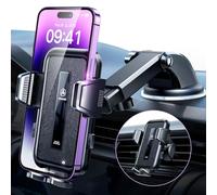 VANMASS 2026【True Militaire】 Support de téléphone portable pour voiture 【Ventouse résistante aux bombes et clip d'aération】 Support universel de téléphone portable pour tableau de bord de voiture pour