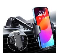 VANMASS Support de téléphone de Voiture 3 en 1 amélioré Gen 4 Support de téléphone Portable pour Tableau de Bord de Voiture, Grille d'aération, Support de téléphone
