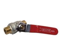 Boutté Vanne 1/4 tour 2141416 BM12 - manette mâle 12 x 17 ACS PN40