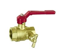 Vanne 1/4 tour manette droite avec purge FF15x21 PN40 Boutté