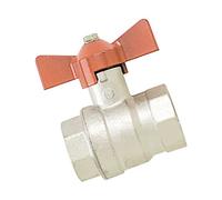 Vanne 1/4 tour papillon femelle 20 x 27 ACS PN40| Boutté