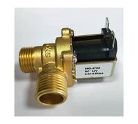 Vanne 220V DC 12V 24V DN15 G1/2 électrovanne électrique en laiton normalement fermée interrupteur d'entrée d'eau avec filtre interrupteur industriel (Size : 12V)