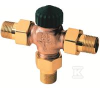 Vanne 3 voies DN25 bronze 4160-04.000