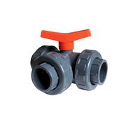 Fitt Vanne 3 voies PVC en T AquaZendo Ø 50 mm
