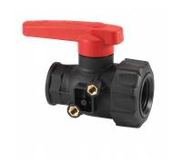 Vanne 30 L/min avec raccord pour bacs grands volumes 100 L à 220 L