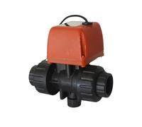 Vanne à 2 voies DC6V DC12V DC24V Noyau en céramique boisseau sphérique électrique Interface plastique motorisée DN15 DN20 DN25 DN32 DN40(DC24V-A,DN32)