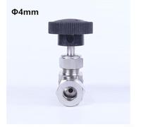 Vanne à aiguille en acier inoxydable avec une bonne étanchéité et une installation facile (Φ4 mm)