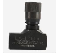 Vanne à aiguille hydraulique en acier au carbone avec bouton de réglage précis et joint en nitrile résistant aux fuites pour une utilisation dans les systèmes hydrauliques complexes (1,27 cm A-H16L)