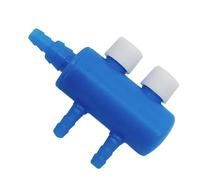 Vanne à air d'aquarium - Vannes de contrôle d'air pour tube d'avion - Vannes de contrôle de pompe à air multi-ports pour aquarium Séparateur de pompe à air Connecteurs de tuyau Accessoires de pompe à