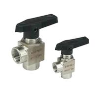 Vanne à bille d'arrêt en acier inoxydable 304, 60 bars, 1/8 ", 1/4", 3/8 ", 1/2", BSP NPT femelle, eau, gaz, huile(1/2" BSPP)