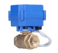 Vanne à bille électrique BSP laiton Interrupteur motorisé Mini DN15 1/2in DC12V Accessoires