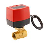 Vanne à bille electrique BW2 3/4'' 2 voies 12V DC 3 points