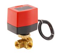 Vanne à bille electrique BW3 1/2'' 3 voies 230V AC relais