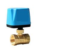 Vanne À Bille Électrique En Laiton À 2 Fils, 1/2 "à 2", Normalement Fermée, Normalement Ouverte, For Eau/huile/liquide, Électrovanne De Remplacement(DN40,DC24V_NORMALLY CLOSED)